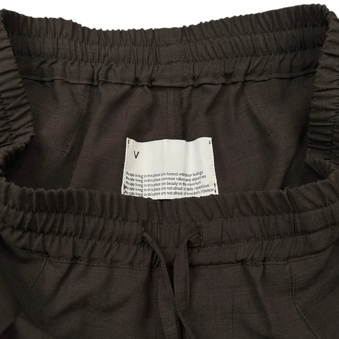 (1) VOAAOV SLEEK COTTON WIDE PANTS - Image 4