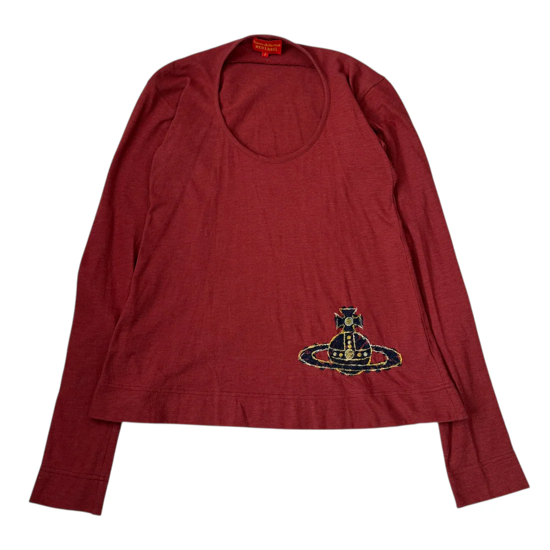 (2) VIVIENNE WESTWOOD RED LABEL LONG SLEEVE