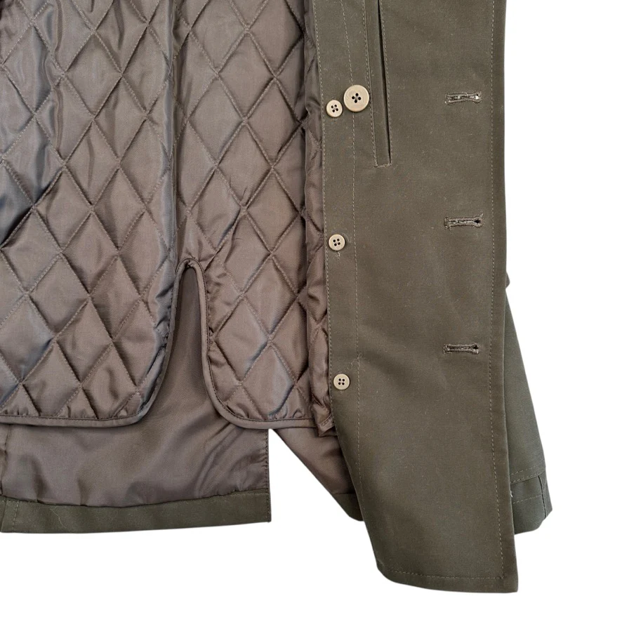 (46) NICOLE CLUB FOR MEN PEA COAT - KHAKI - Image 5