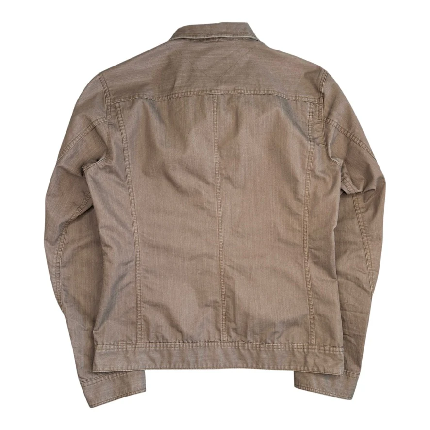(48) NICOLE CLUB FOR MEN TRUCKER DENIM JACKET - BEIGE - Image 2