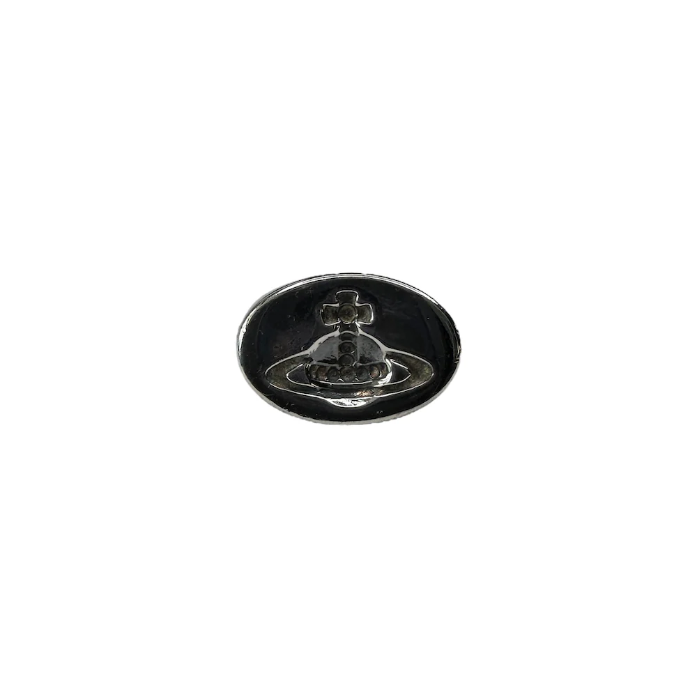 (5) VIVIENNE WESTWOOD 925 SILVER SIGNET RING - Image 2