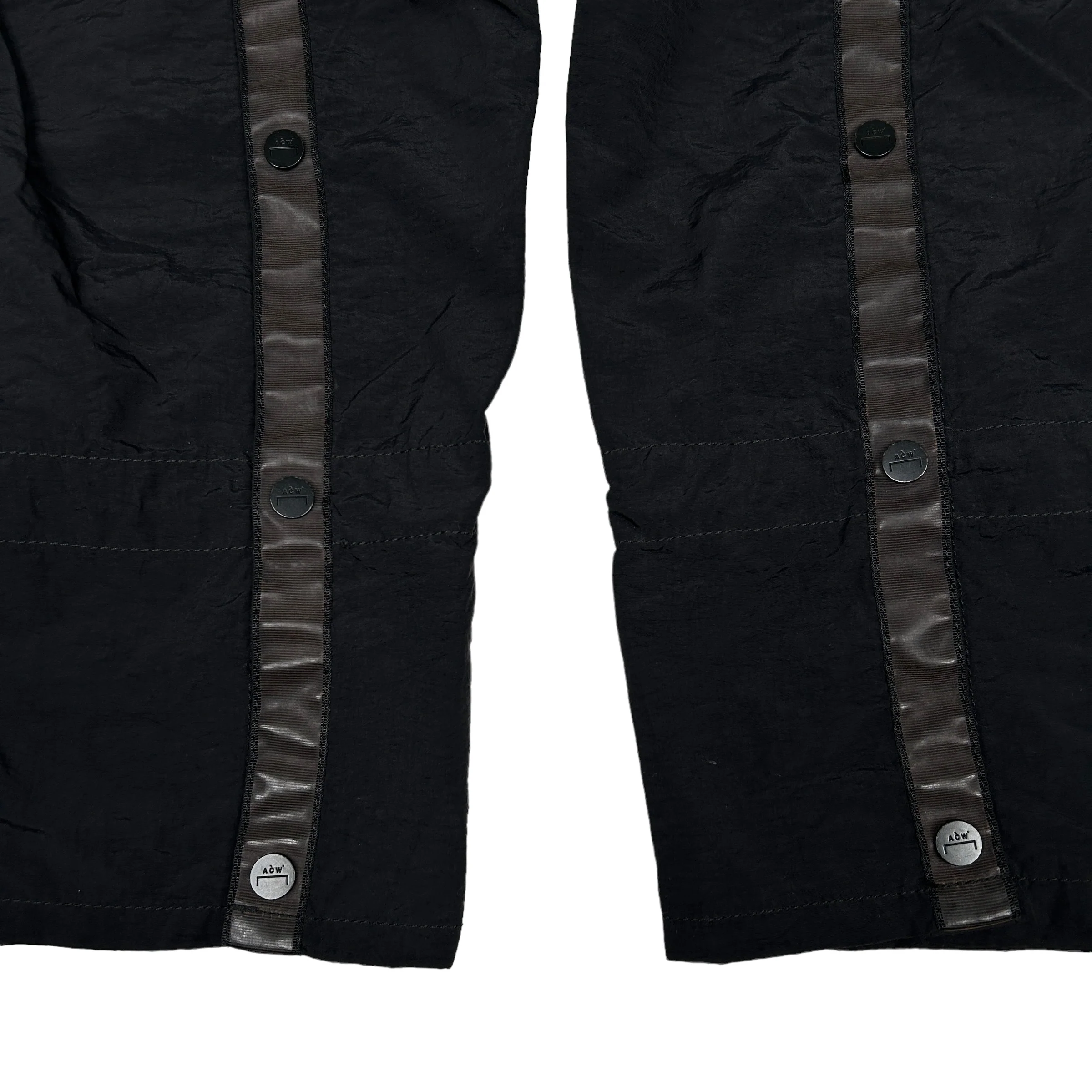 DIESEL X A COLD WALL* RED TAG SNAP BUTTON NYLON PANTS - Image 4