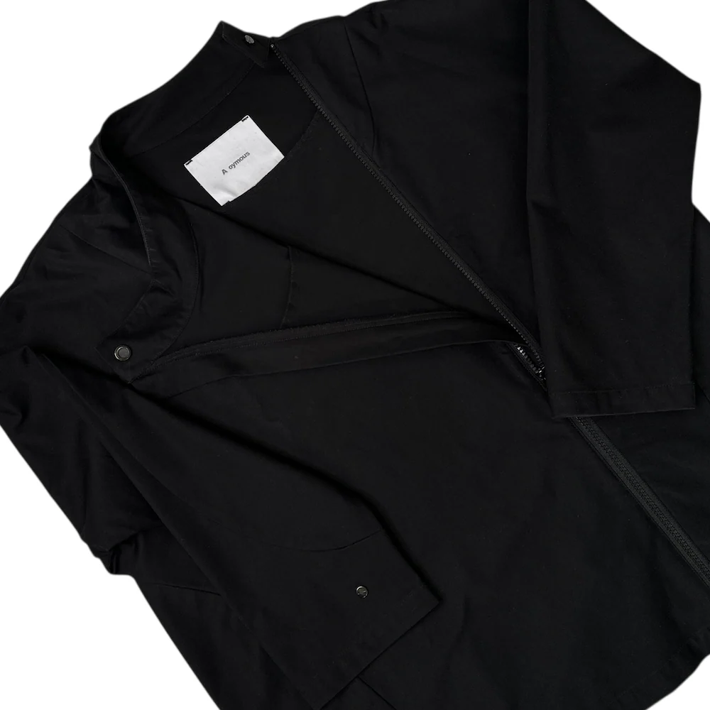 A OYMOUS NYLON JACKET - BLACK - Image 2