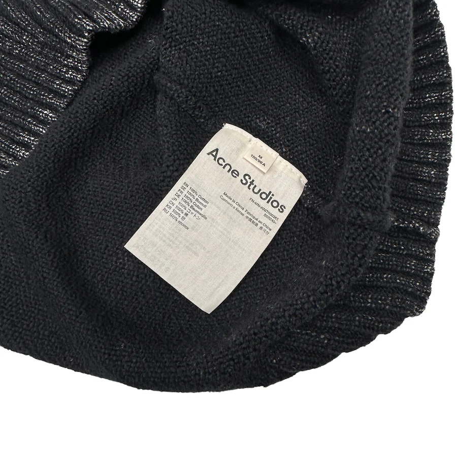 ACNE STUDIOS ACID WASH SWEATER - GREY - Image 6