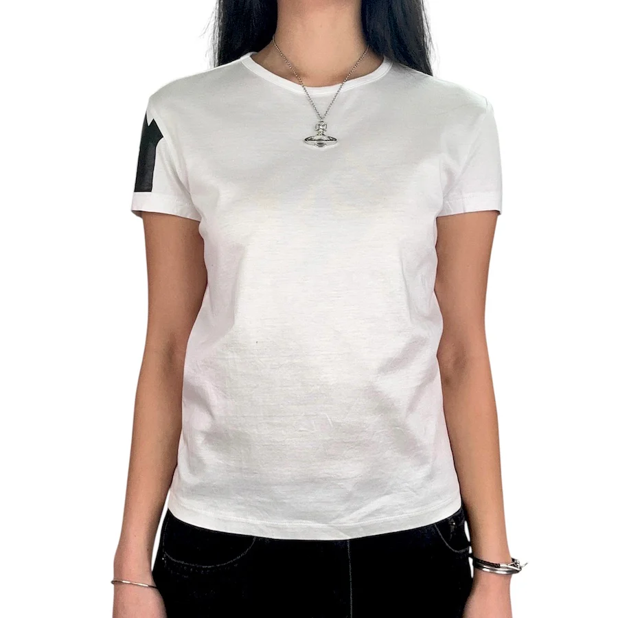 ADIDAS Y-3 SLEEVE LOGO T-SHIRT - Image 2