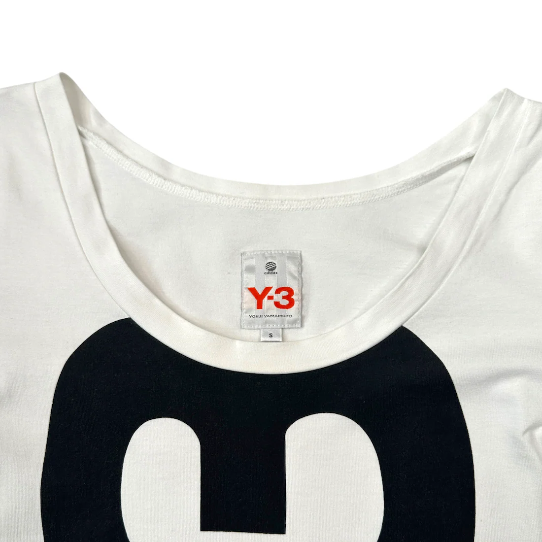 ADIDAS Y-3 LOGO T-SHIRT - Image 2