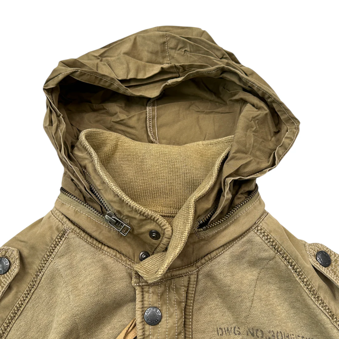 AVIREX COTTON-NYLON MILITARY FLIGHT JACKET - Image 5
