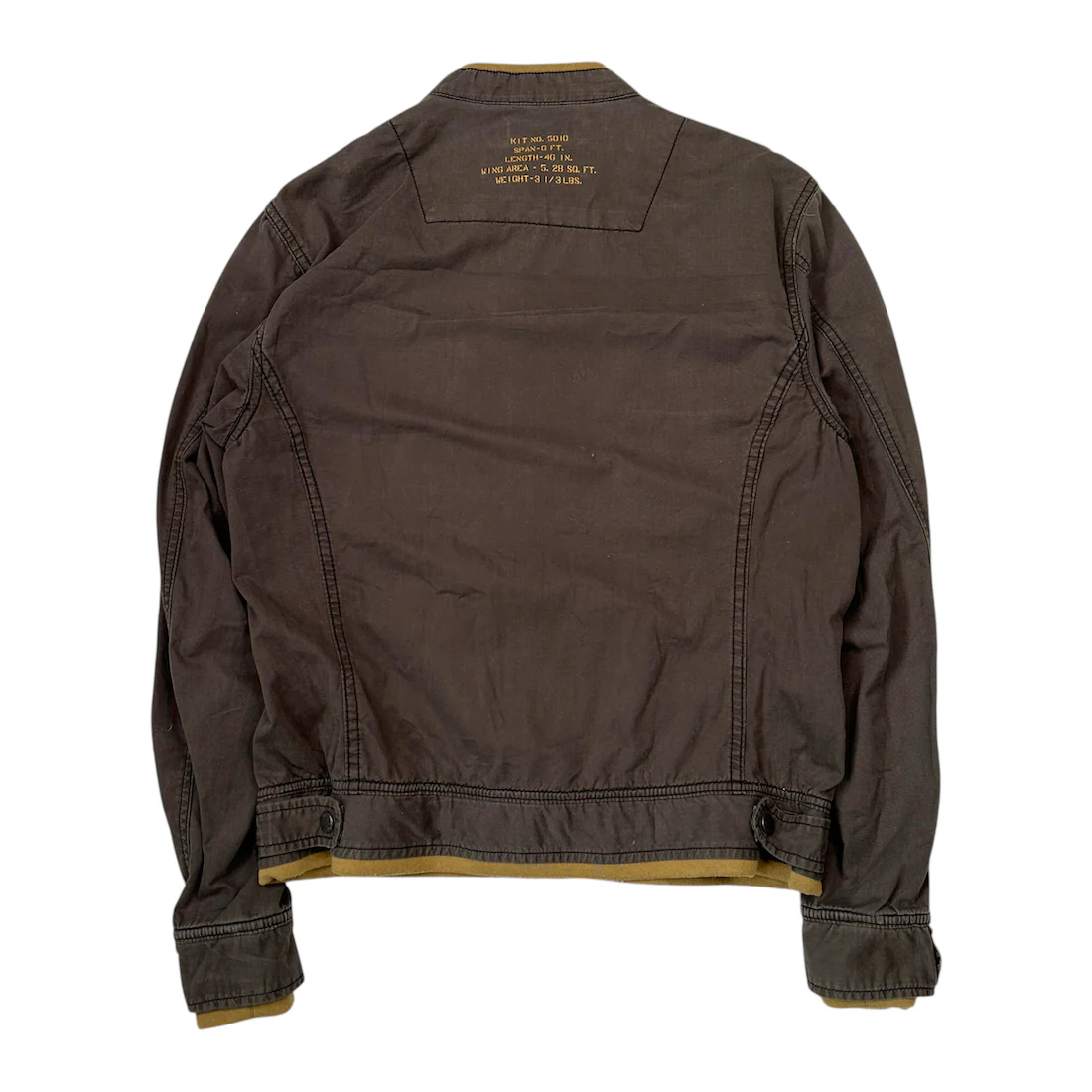 AVIREX MILITARY FLIGHT JACKET - BROWN - Image 4