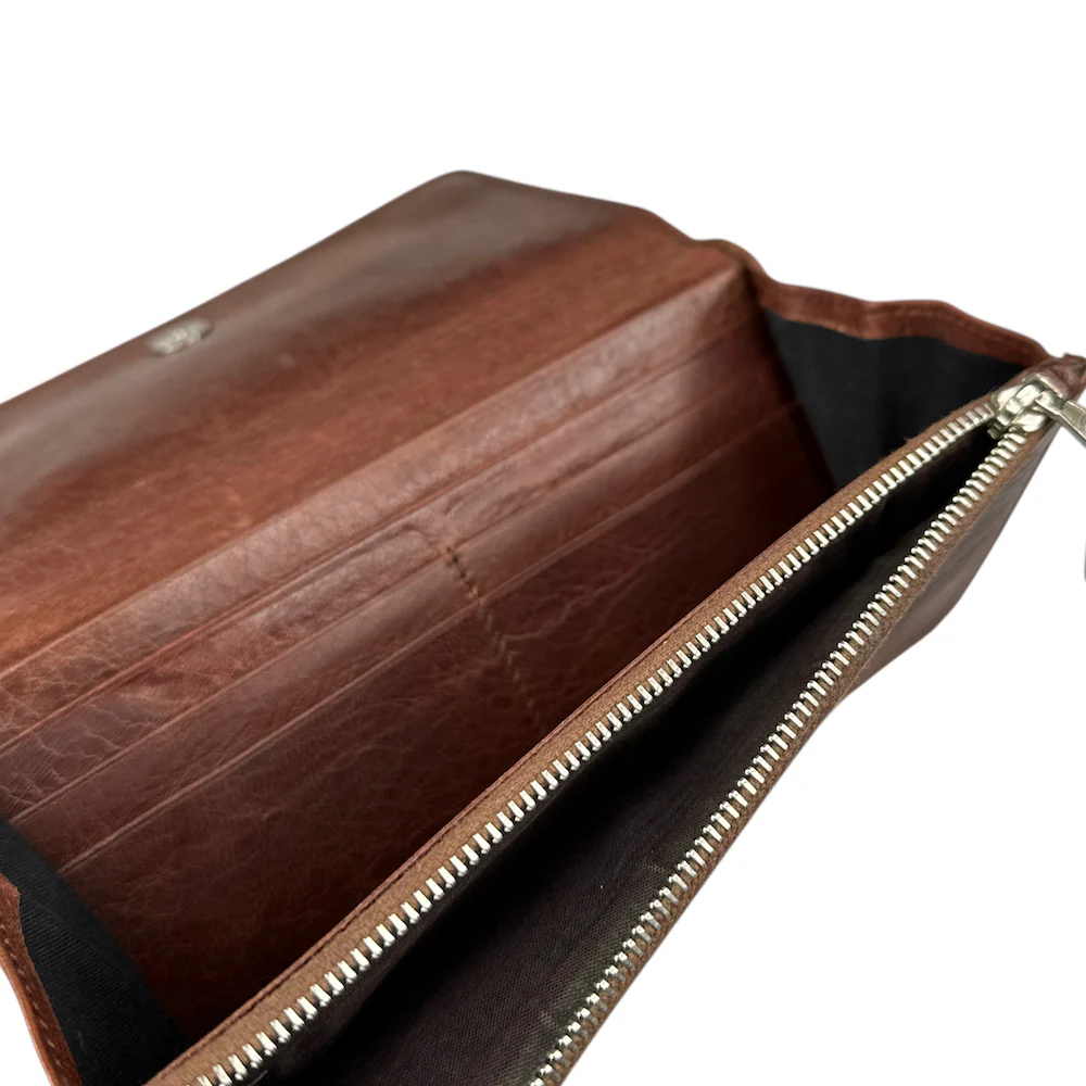 BALENCIAGA MOTORCYCLE WALLET - BROWN - Image 5
