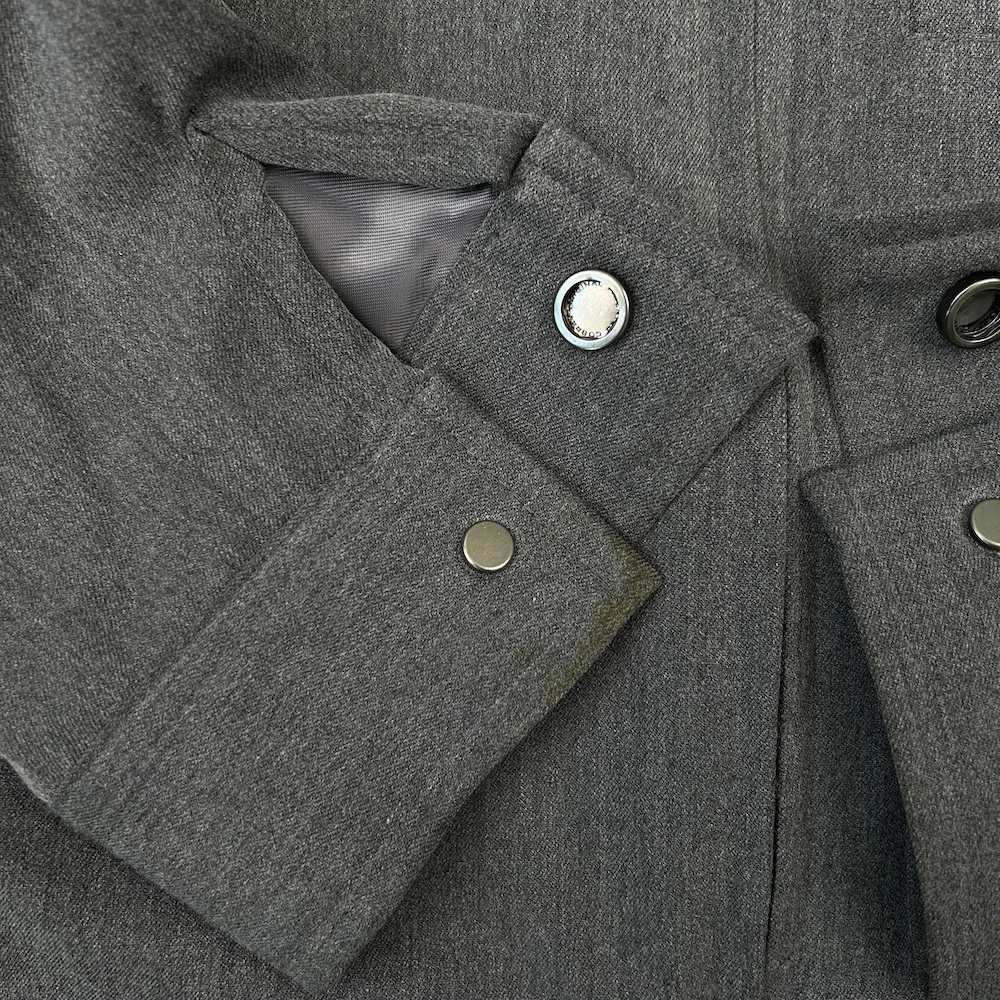 BAOVICTO COLLARED JACKET - GREY - Image 4