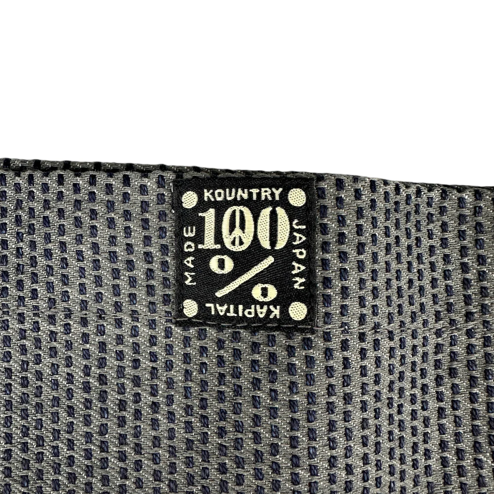 (BRAND NEW) KAPITAL CENTURY DENIM SASHIKO BOOK BAG - Image 5