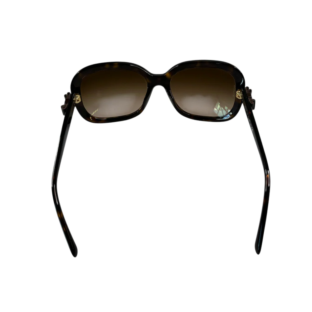 CHANEL BOWTIE SUNGLASSES - BROWN - Image 5