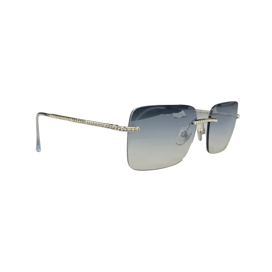 CHANEL RHINESTONE EMBEZZLED SUNGLASSES - Image 3