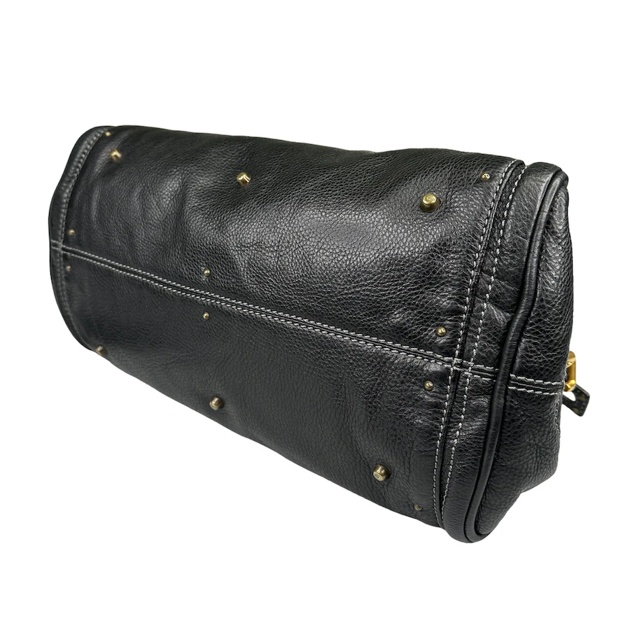 CHLOE BLACK LEATHER PADDINGTON BAG 3HF8-0 - Image 7