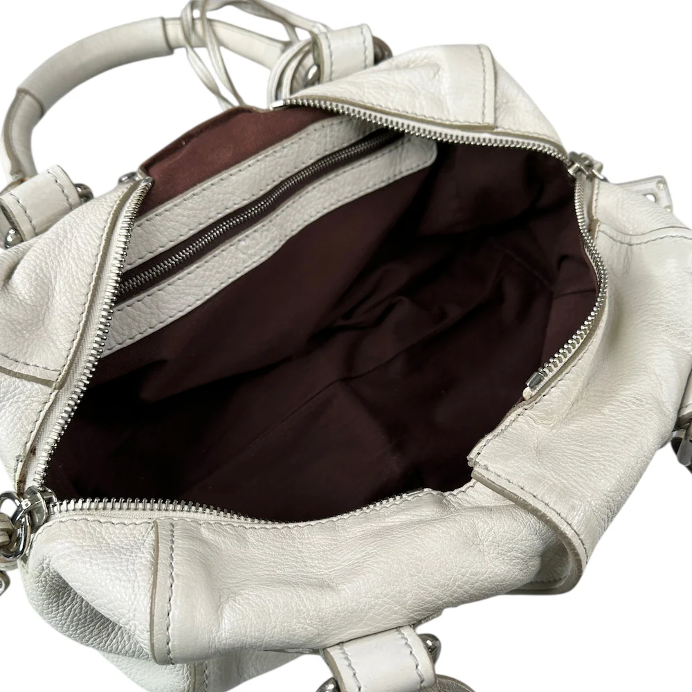 CHLOÉ PADDINGTON BAG - CREAM - Image 4