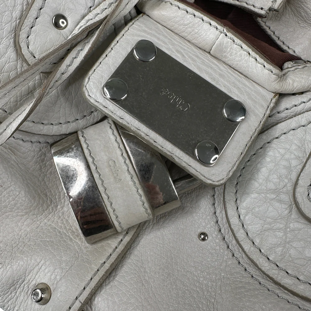 CHLOÉ PADDINGTON BAG - CREAM - Image 5