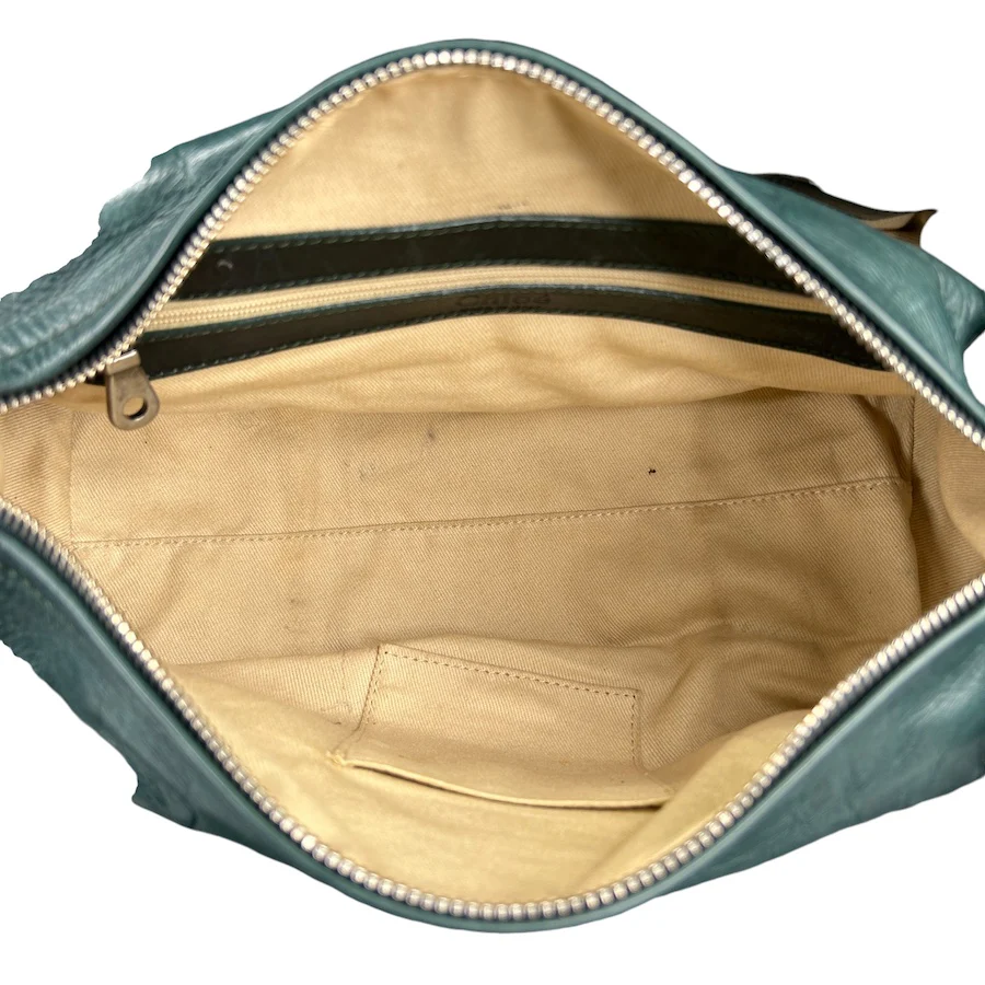 CHLOE PYTHON & LEATHER SILVERADO BAG - Image 4