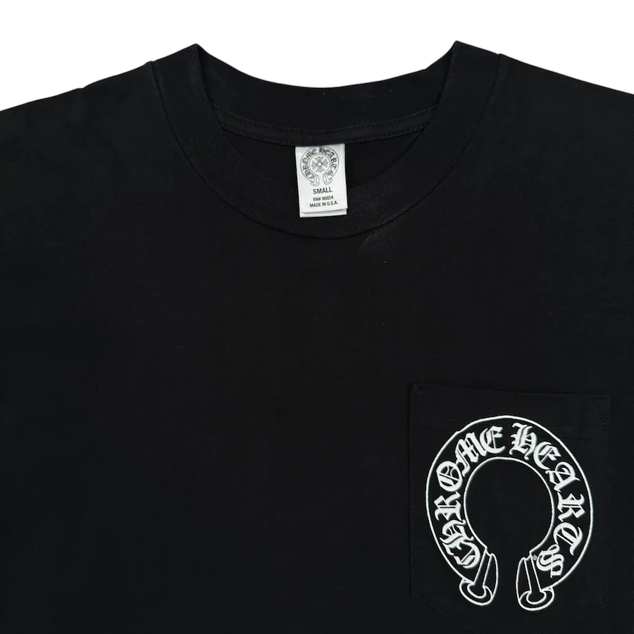 CHROME HEARTS 'MADE IN HOLLYWOOD' T-SHIRT - BLACK - Image 3