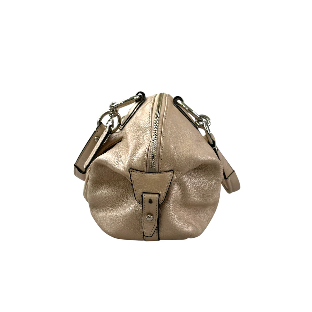 COACH LEATHER BOWLING BAG - Image 3