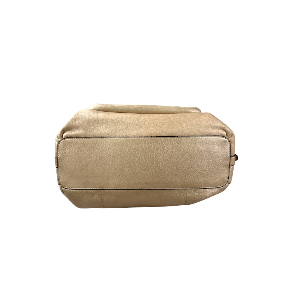 COACH LEATHER BOWLING BAG - Image 4