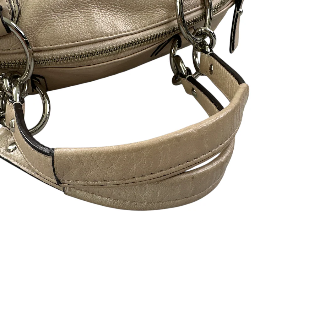 COACH LEATHER BOWLING BAG - Image 8