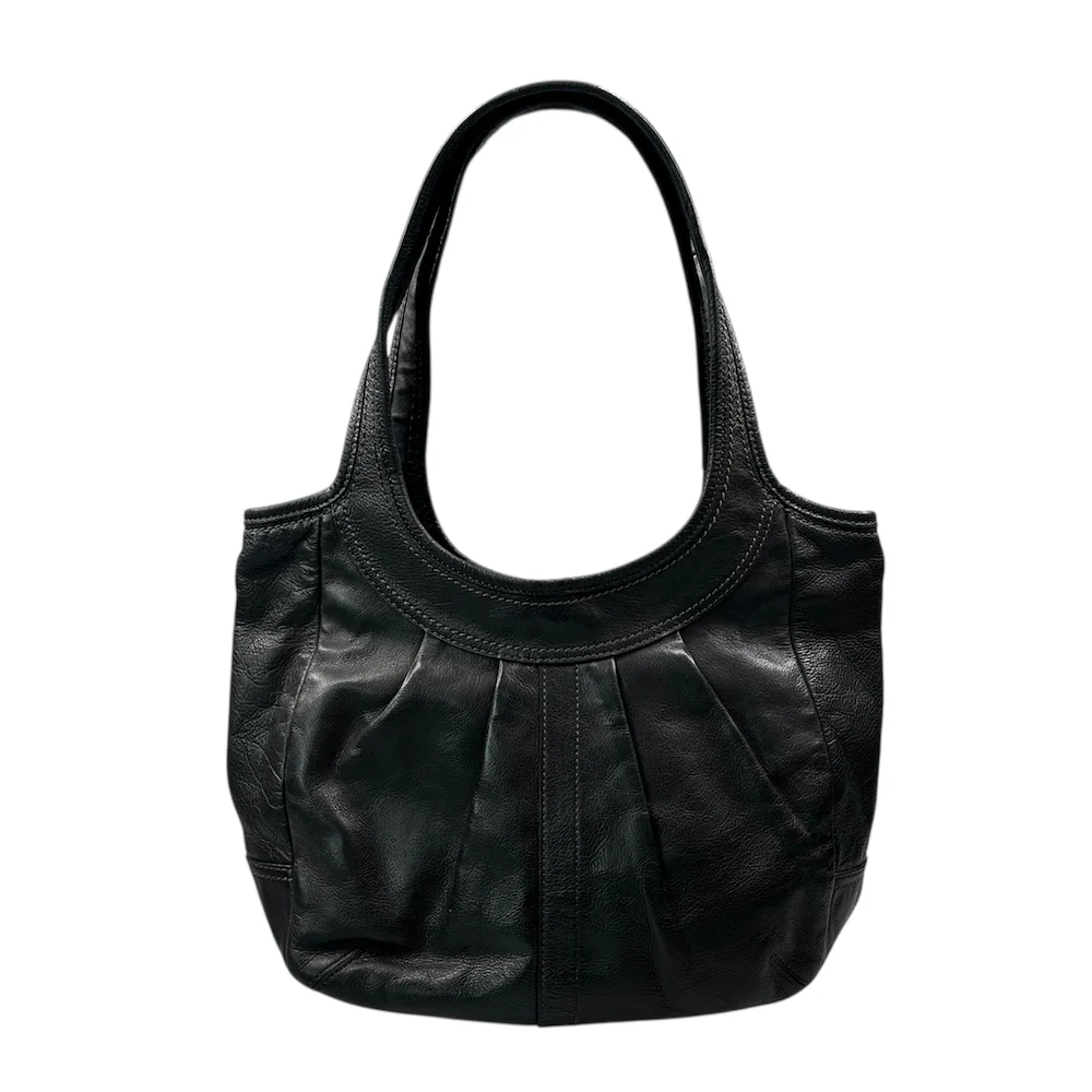 COACH LEATHER SHOULDER BAG