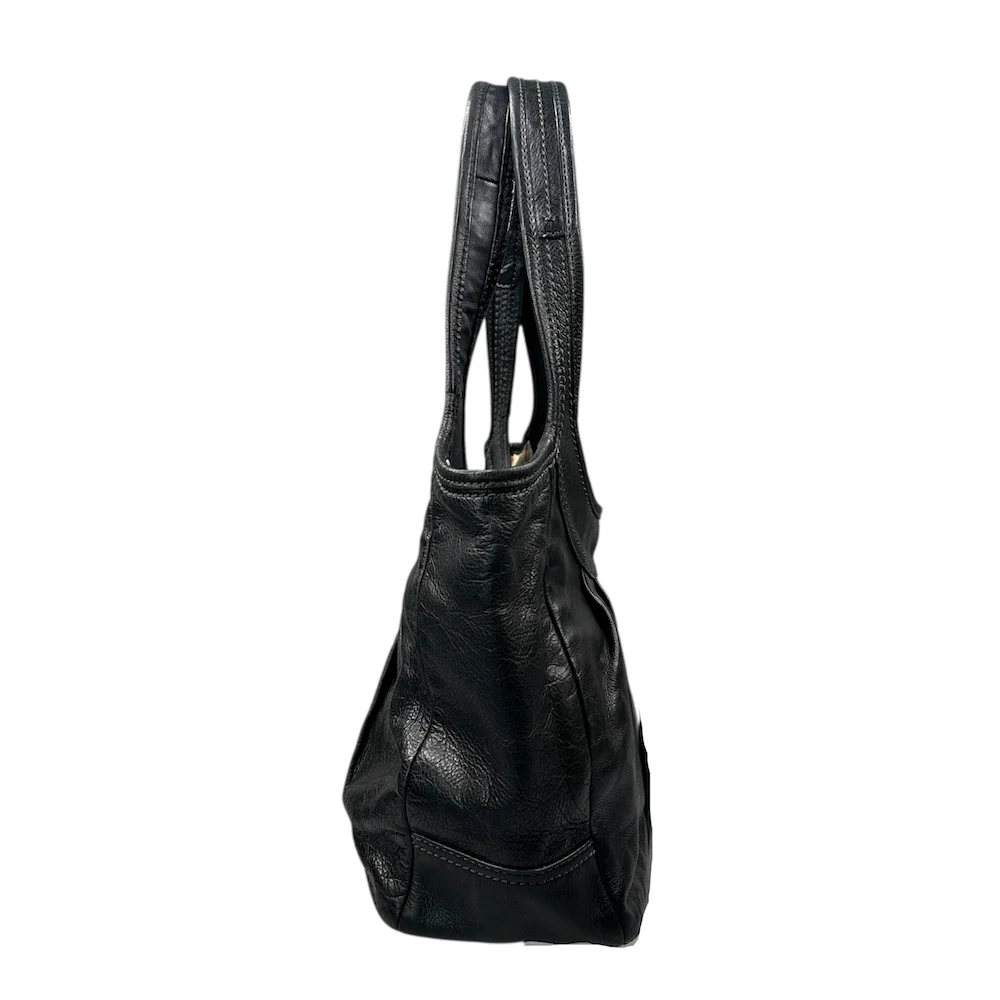 COACH LEATHER SHOULDER BAG - Image 3