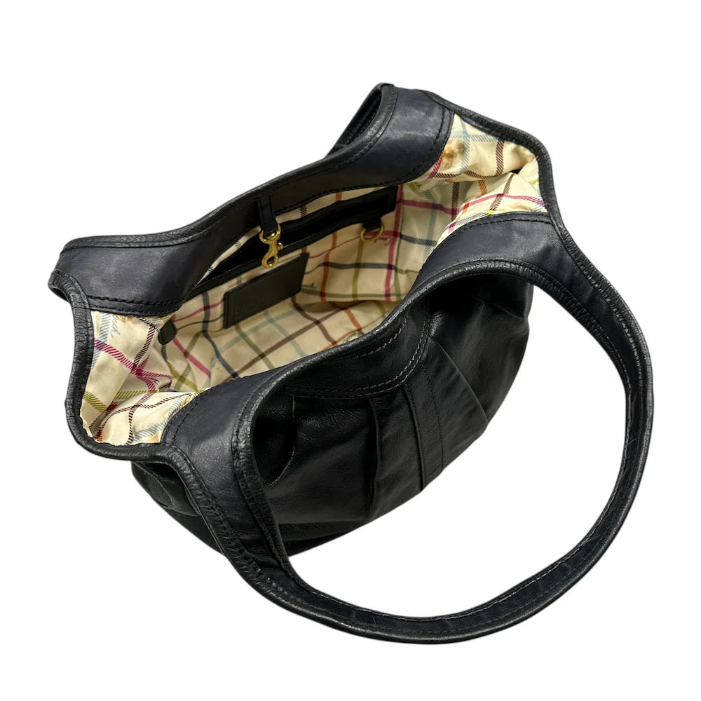 COACH LEATHER SHOULDER BAG - Image 5