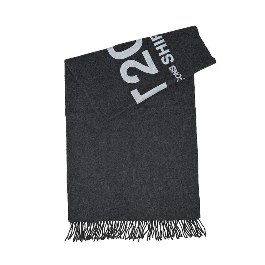 COMME DES GARCONS SHIRT "2020" SCARF - GREY - Image 2
