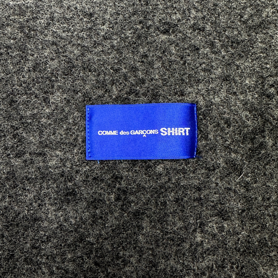 COMME DES GARCONS SHIRT "2020" SCARF - GREY - Image 5