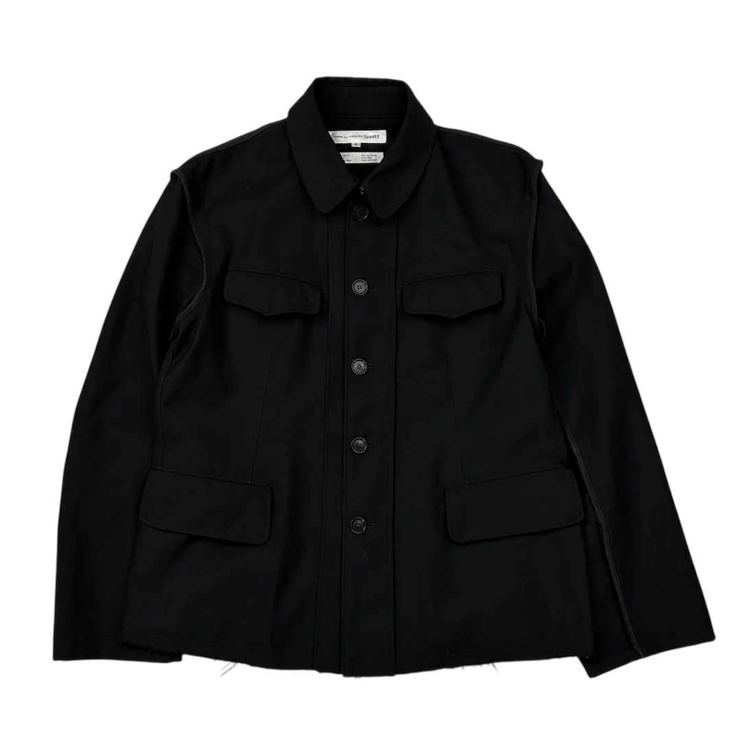 COMME DES GARCONS SHIRT 2002 WOOL-BLEND JACKET
