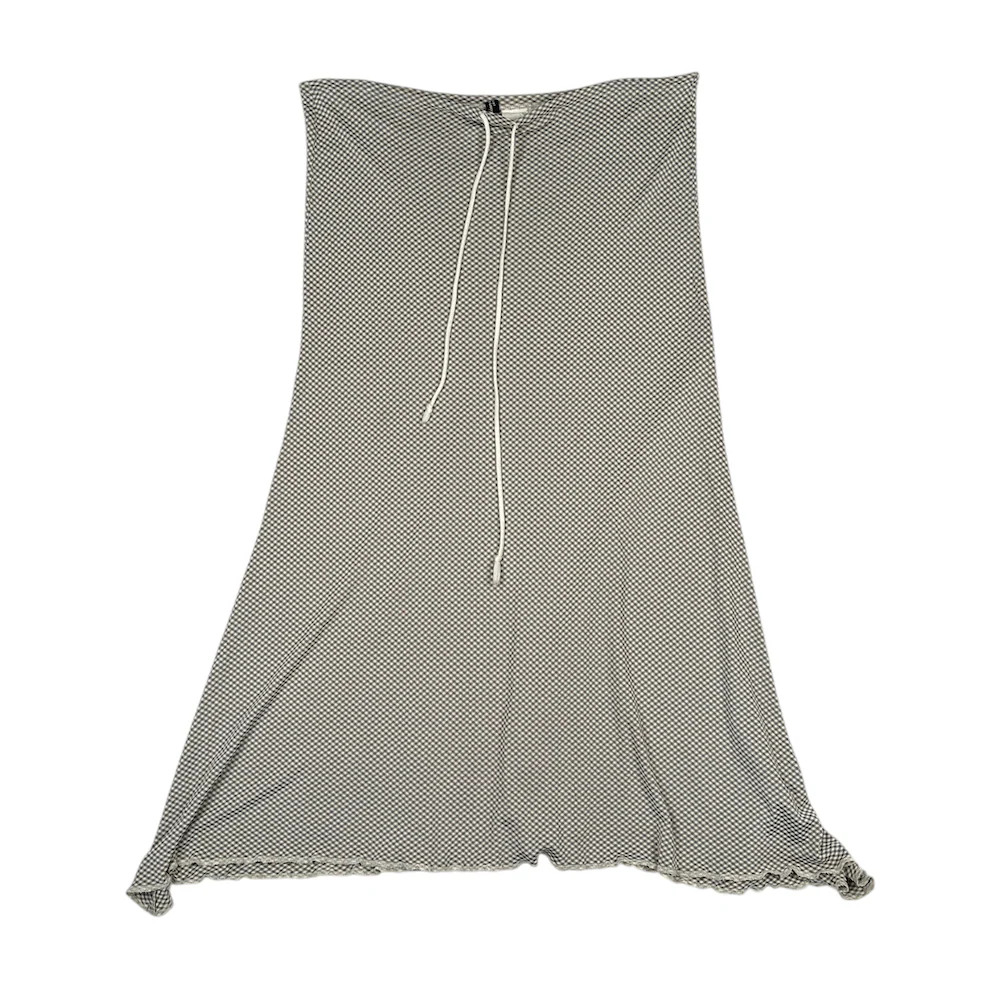 COMME DES GARCONS TRICOT GINGHAM SKIRT