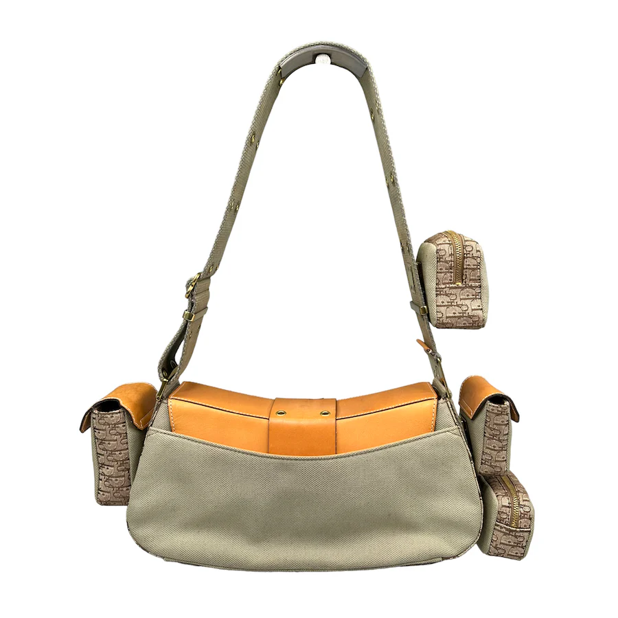 DIOR 2002 STREET CHIC COLUMBUS BAG W/4 ATTACHMENTS - Image 2