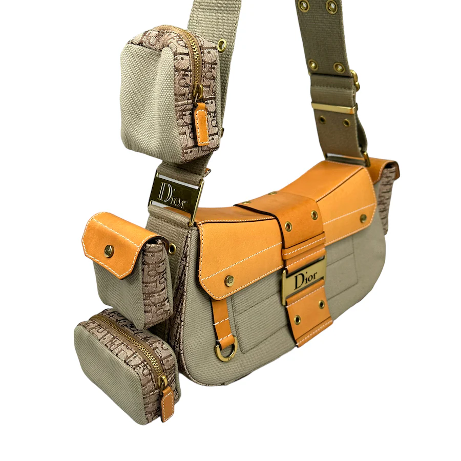 DIOR 2002 STREET CHIC COLUMBUS BAG W/4 ATTACHMENTS - Image 6