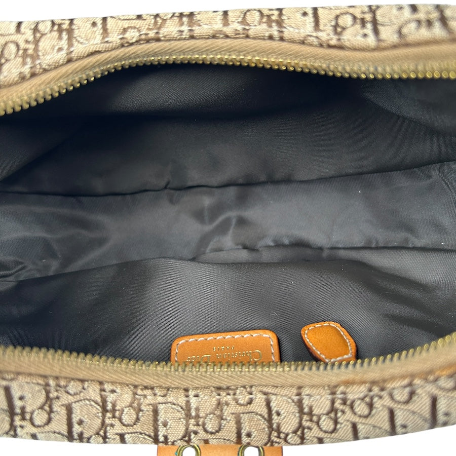 DIOR 2003 TROTTER CANVAS CRESCENT BAG 93UIU - Image 8