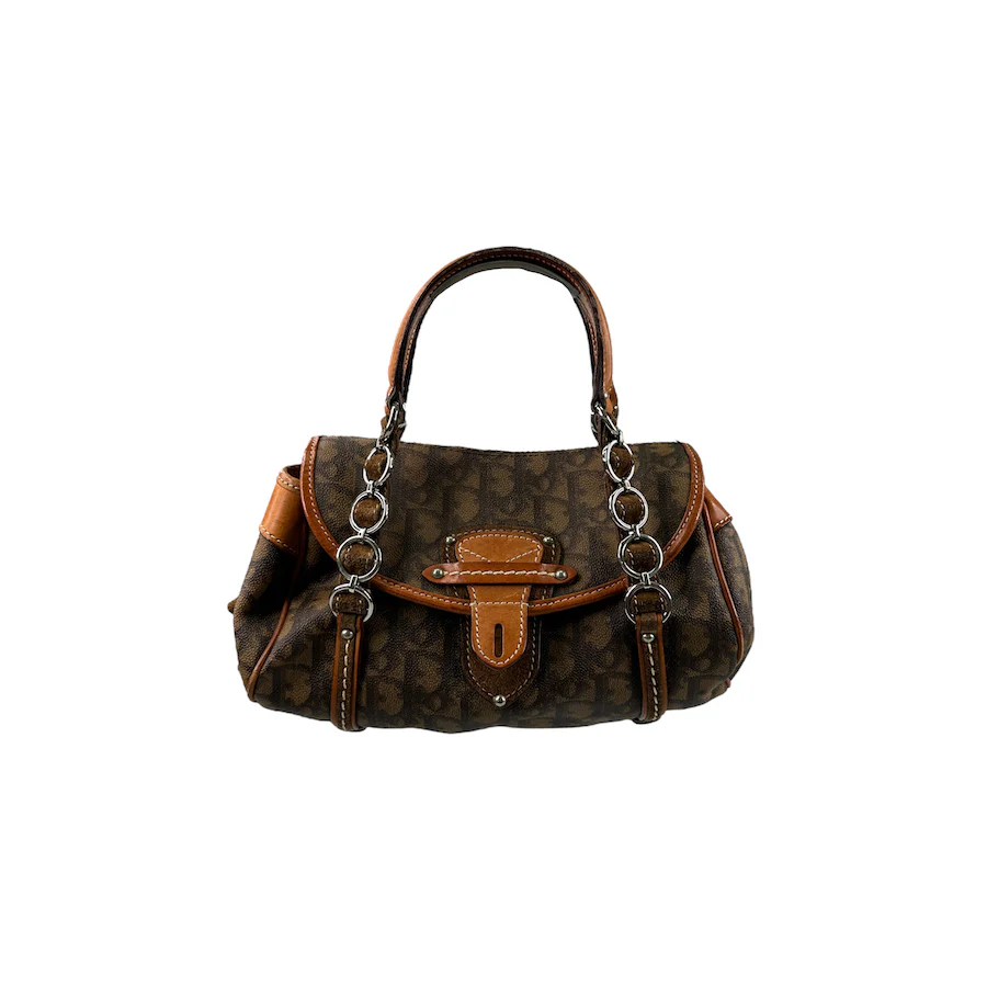 DIOR 2006 ROMANTIQUE TROTTER MONOGRAM BAG