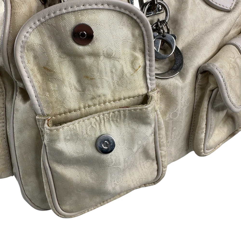 DIOR 2007 MONOGRAM CANVAS MULTI-POCKET BAG - Image 6