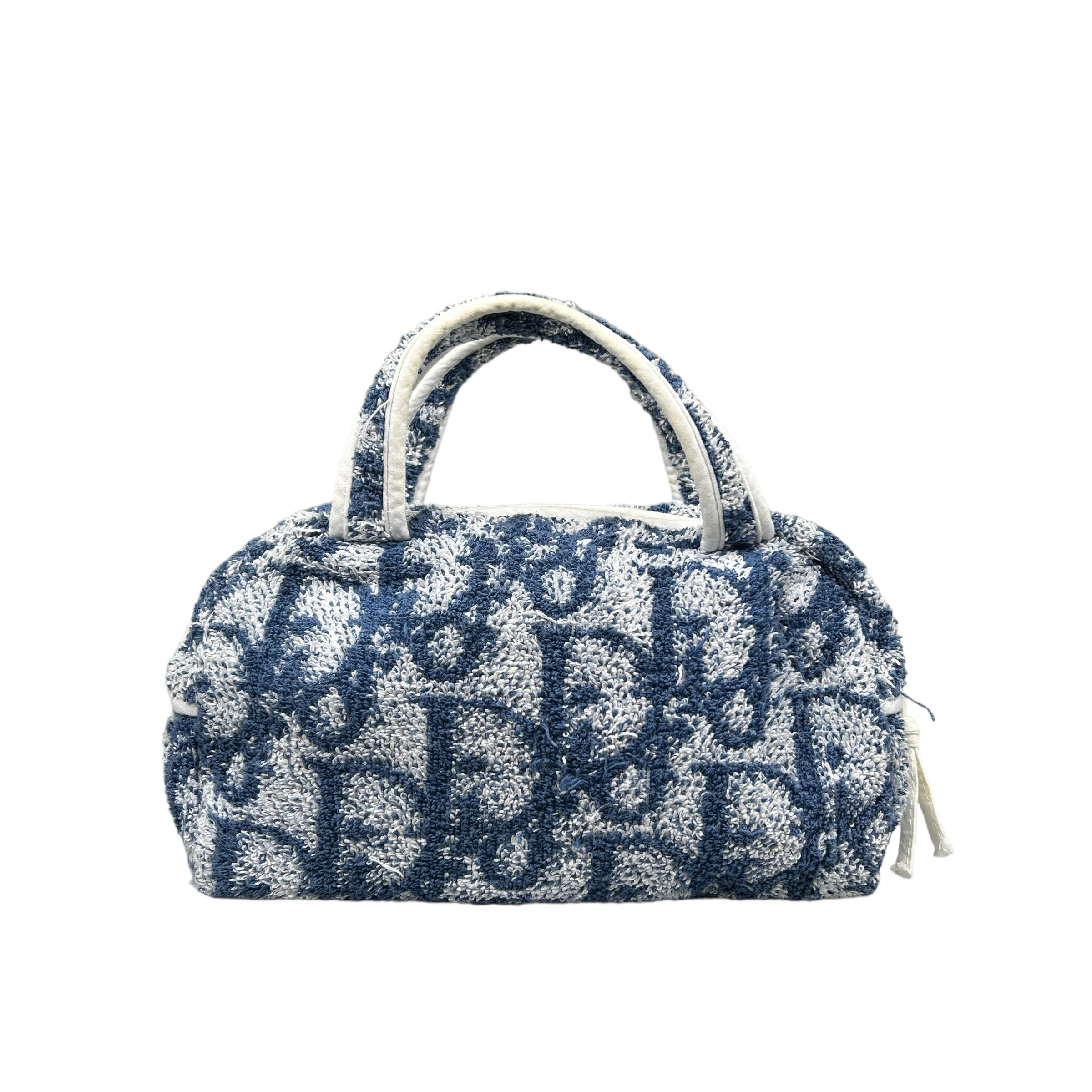 DIOR BLUE TROTTER MONOGRAM TOWEL BAG - Image 4