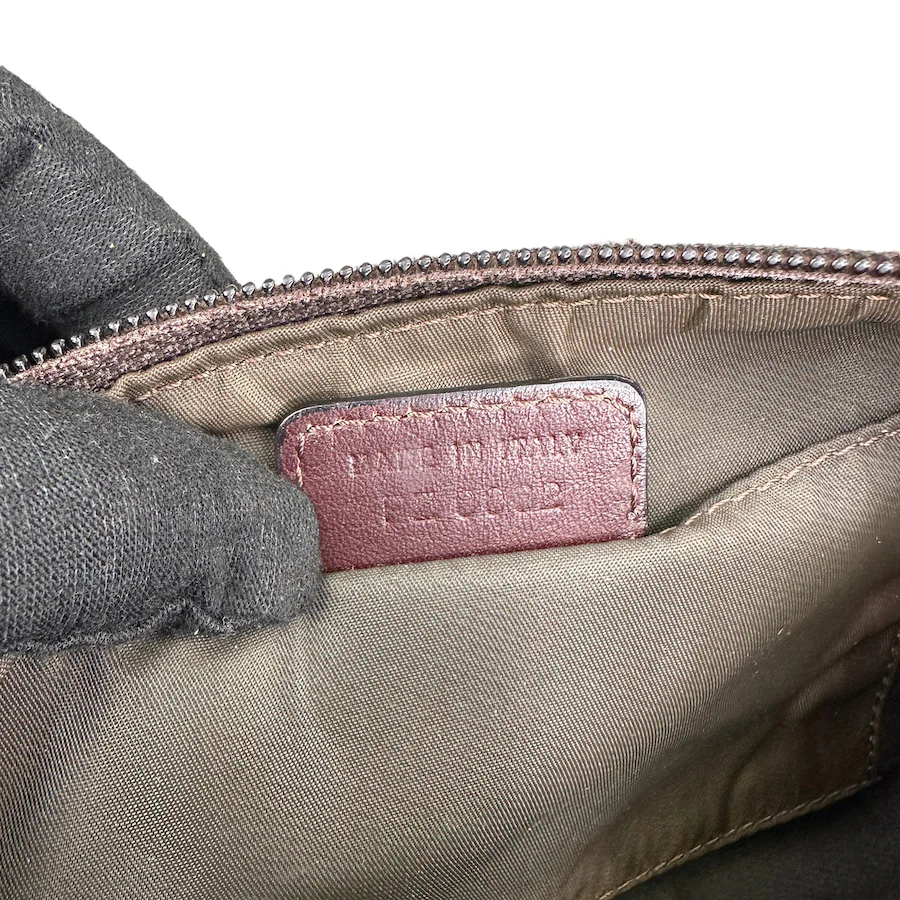 DIOR BROWN TROTTER CANVAS SHOULDER BAG - Image 5