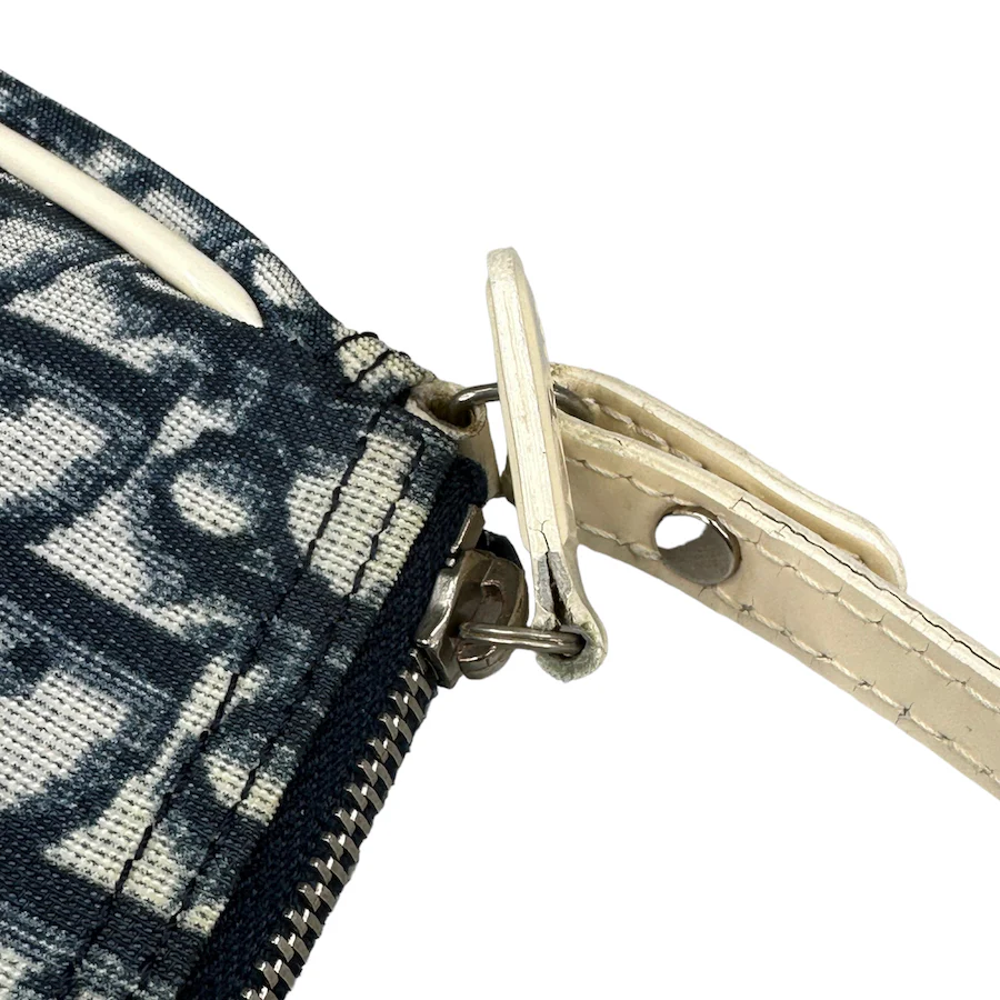 DIOR COATED CANVAS TROTTER MONOGRAM SADDLE BAG - Image 7