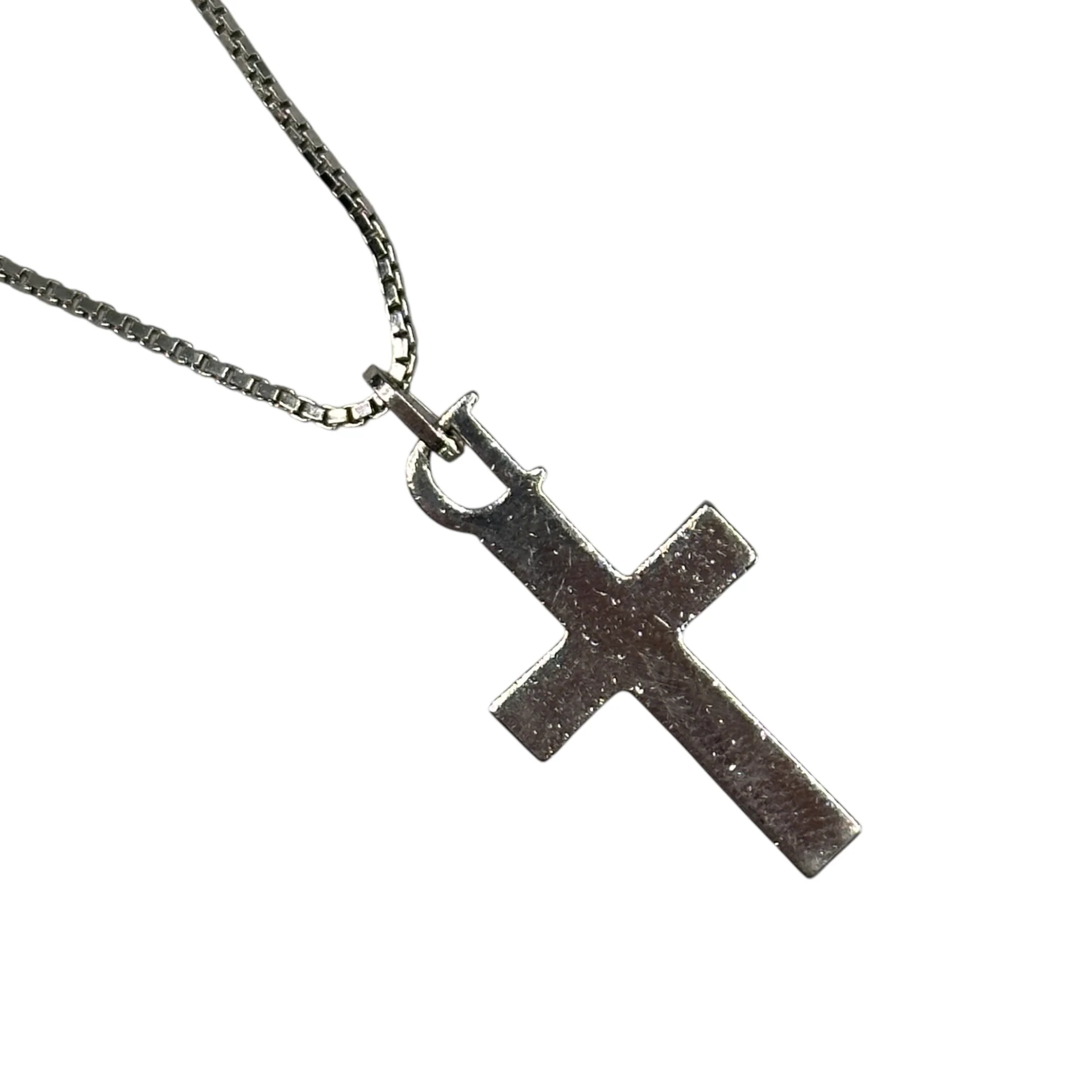 DIOR CRUCIFIX BRACELET - SILVER PLATED - Image 3