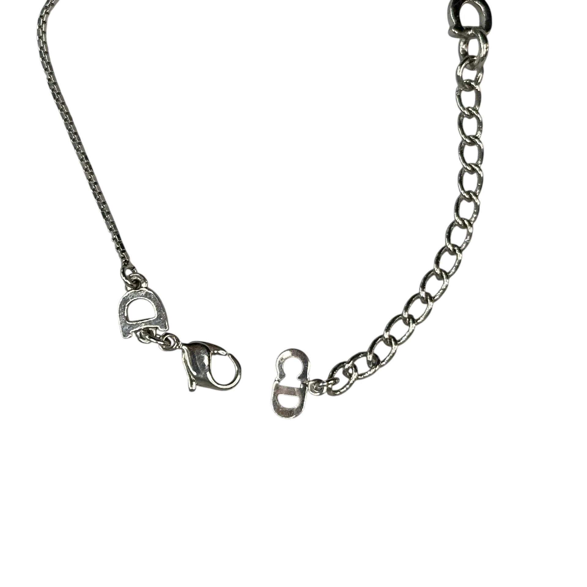 DIOR CRUCIFIX BRACELET - SILVER PLATED - Image 4