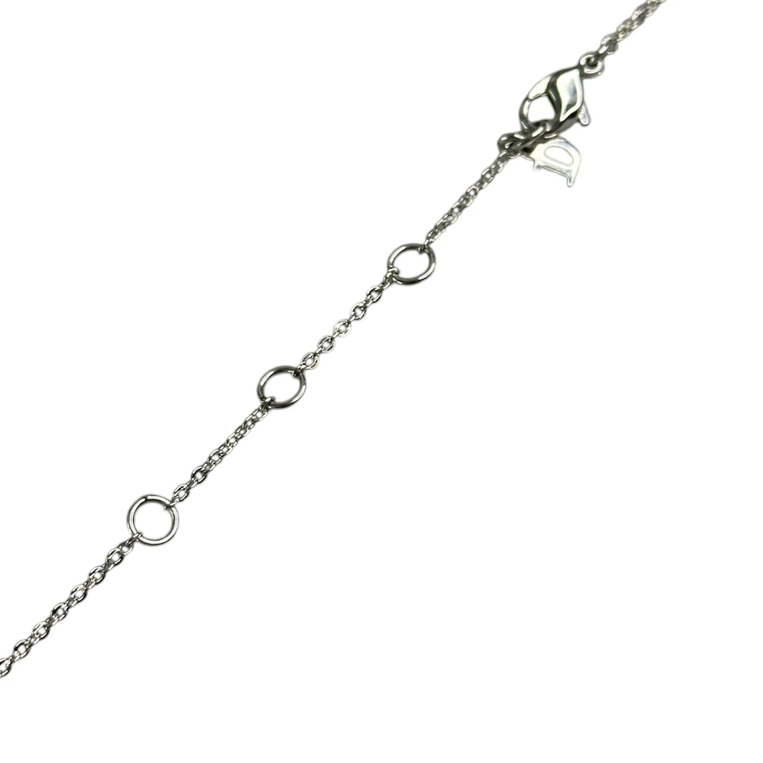 DIOR LETTER CHARM NECKLACE - Image 4