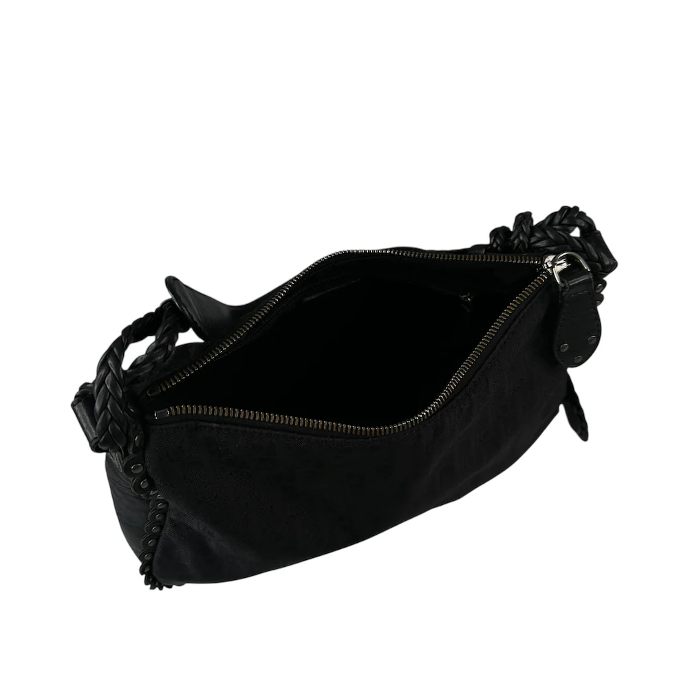 DIOR MONOGRAM BRAIDED HOBO BAG - Image 4