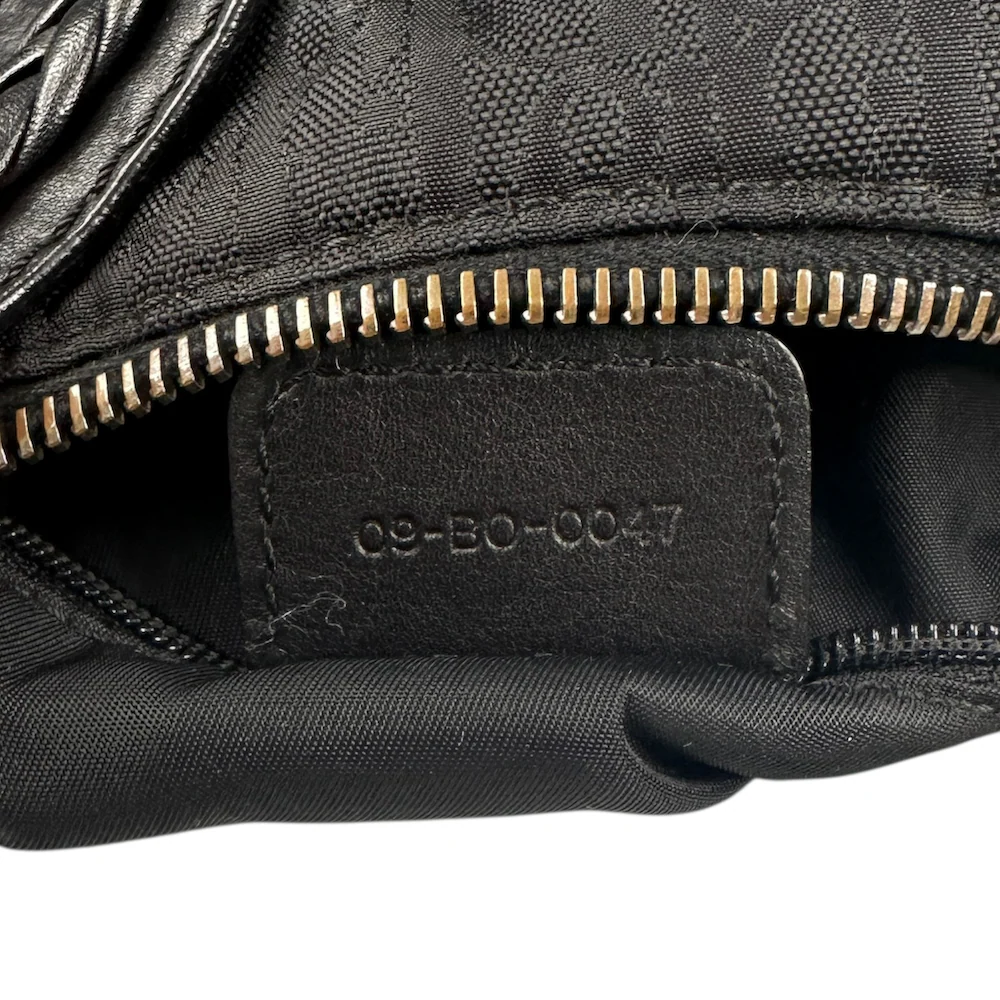 DIOR MONOGRAM BRAIDED HOBO BAG - Image 5
