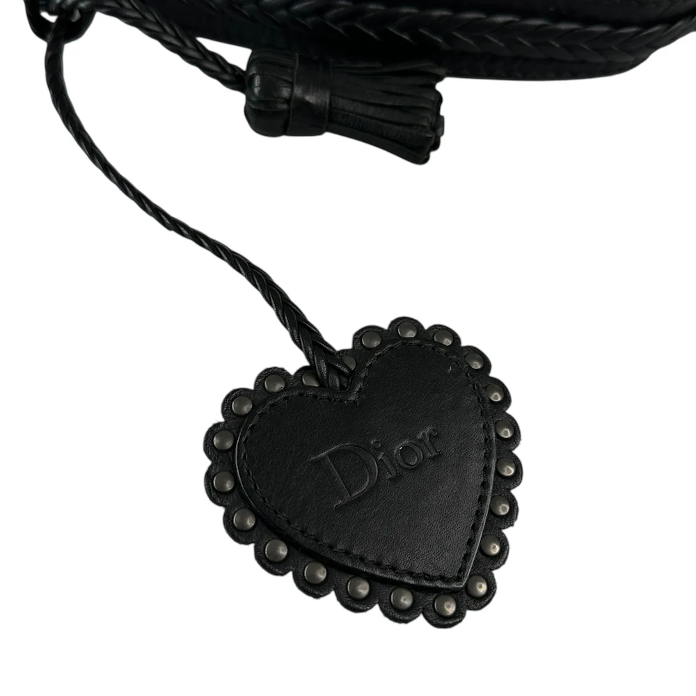 DIOR MONOGRAM BRAIDED HOBO BAG - Image 7