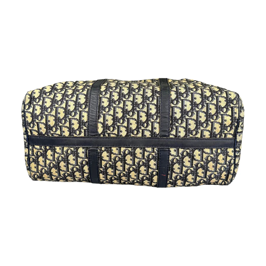DIOR MONOGRAM CANVAS VINTAGE BOSTON DUFFLE BAG - CLASSIC 8102-E - Image 3