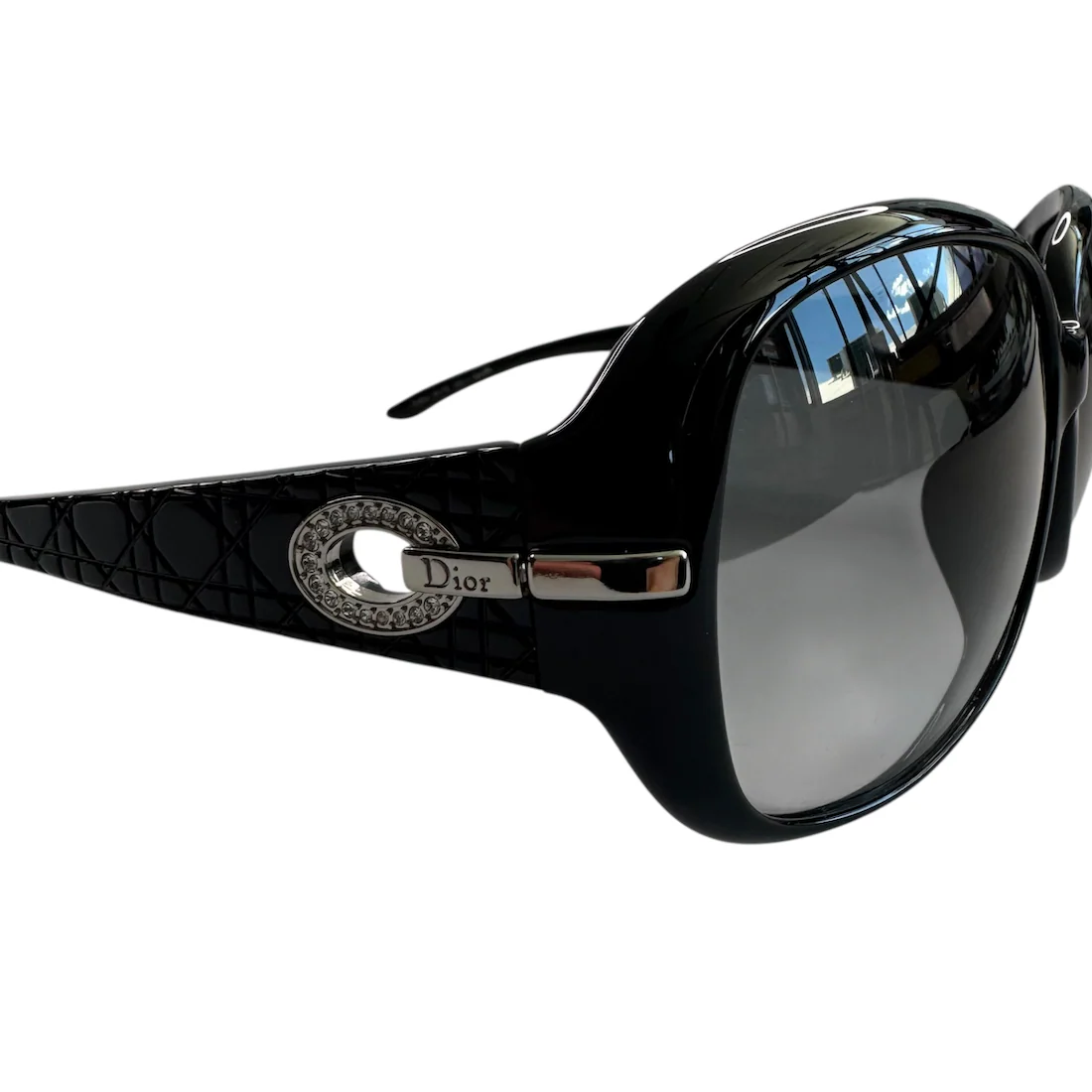 DIOR RHINESTONE D28JJ SUNGLASSES - Image 3