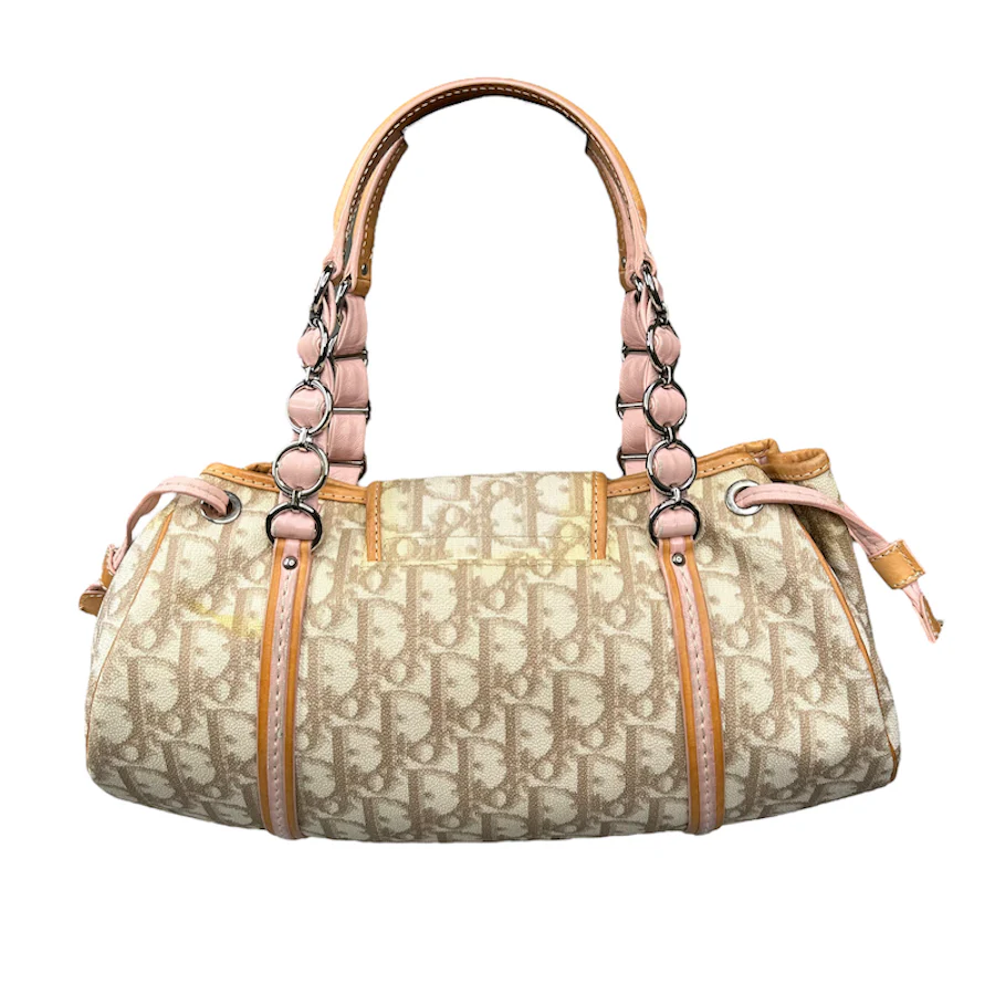 DIOR ROMANTIQUE MONOGRAM PINK/BEIGE HANDBAG - Image 2
