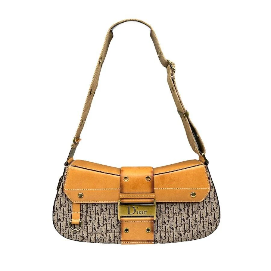 DIOR STREET CHIC COLUMBUS BAG - TAN/BEIGE